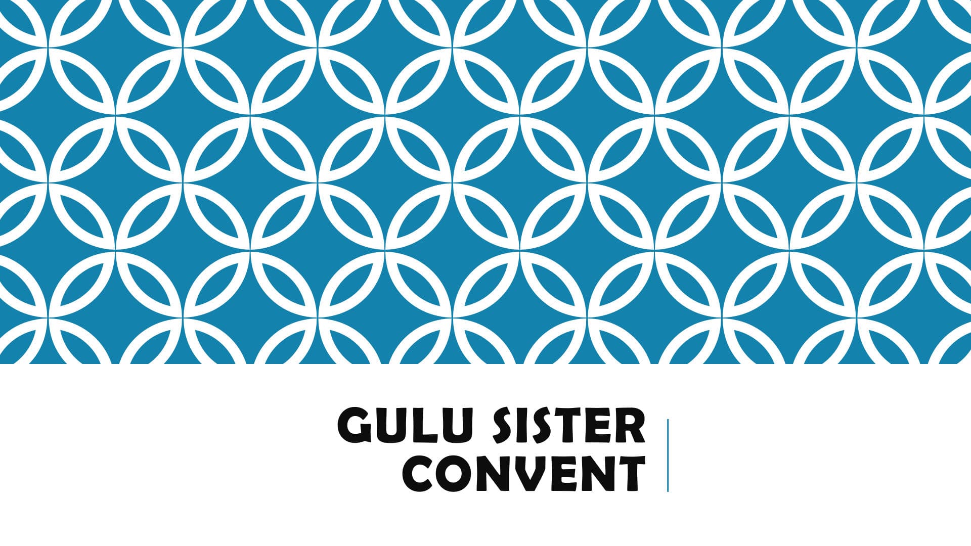 Gulu Sister Convent — architectural drawing 1